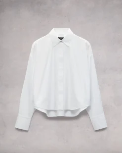 Discount Martha Cotton Poplin Shirt Women Shirts & Tops