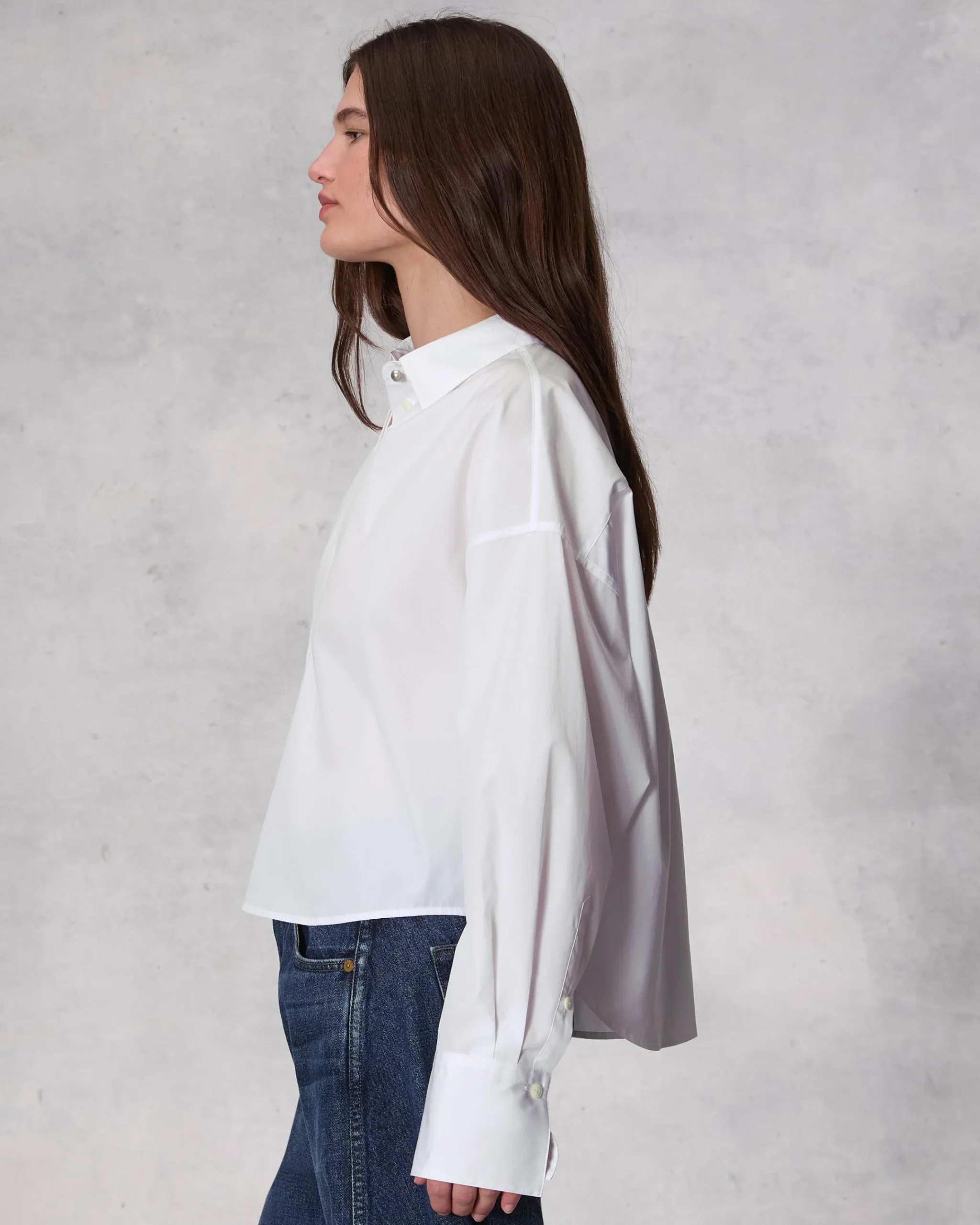 Discount Martha Cotton Poplin Shirt Women Shirts & Tops