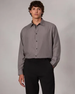 Fashion Matthew Striped Shirt Shirts