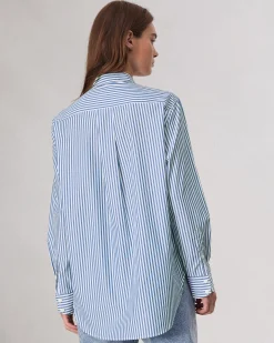 Shop Maxine Poplin Stripe Shirt Women Shirts & Tops