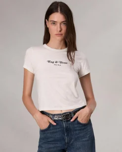Clearance Mini Script RB Tee Women T-Shirts
