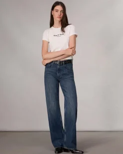 Clearance Mini Script RB Tee Women T-Shirts