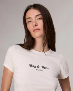 Clearance Mini Script RB Tee Women T-Shirts