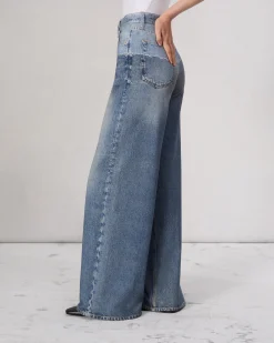 Outlet Miramar Terry Sofie Wide-Leg Pant Women Pants