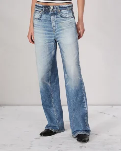 Outlet Miramar Terry Wide-Leg Pant Women Pants