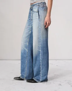Outlet Miramar Terry Wide-Leg Pant Women Pants