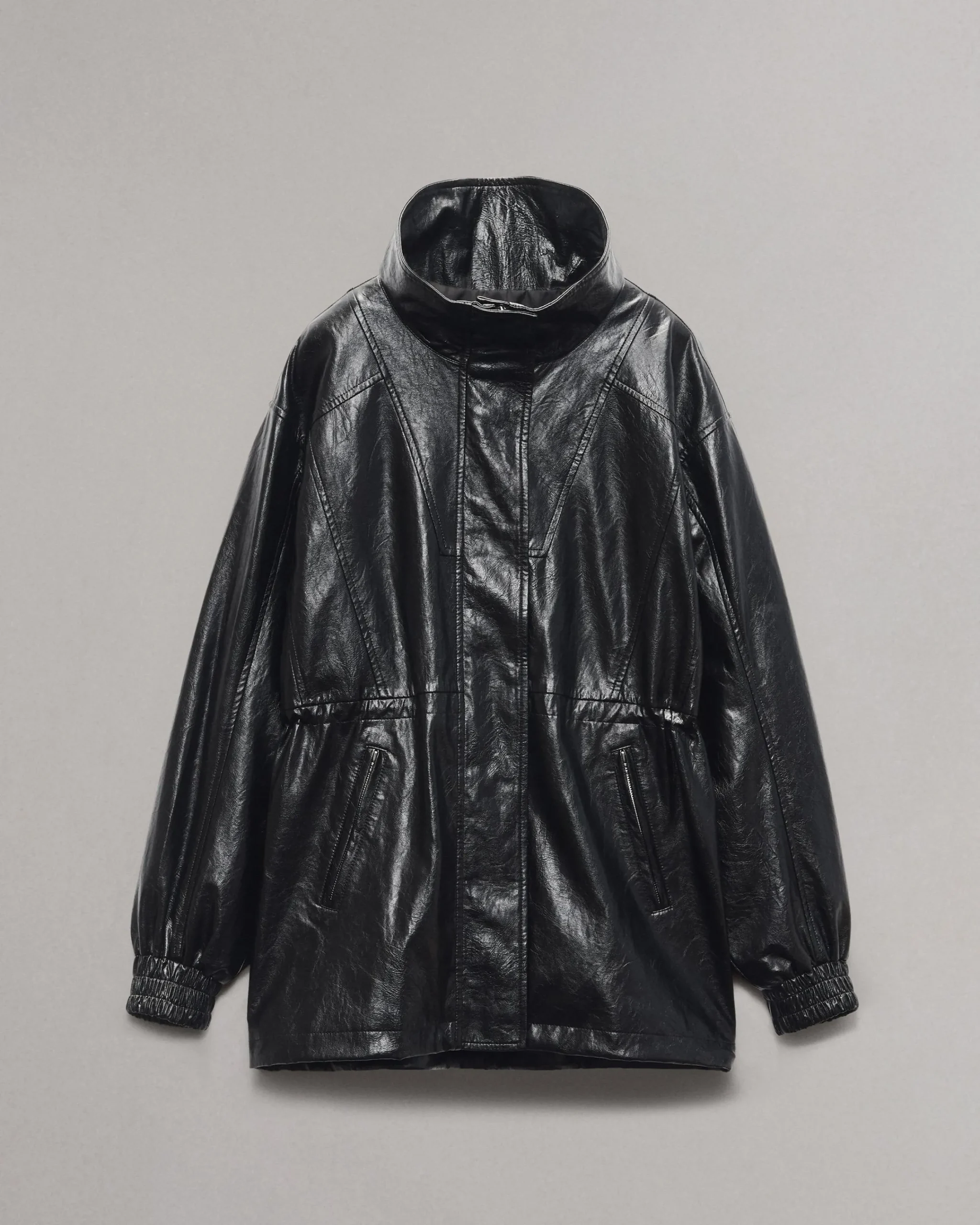 Discount Monica Faux Leather Jacket Women Jackets & Coats