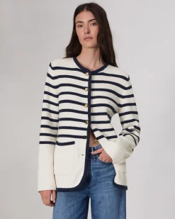 New Nancy Wool Cardigan Women Blazers & Vests