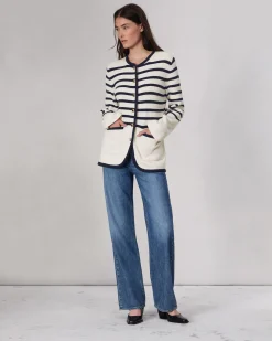 New Nancy Wool Cardigan Women Blazers & Vests