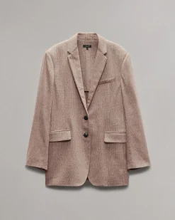 Cheap Odessa Plaid Blazer Women Blazers & Vests