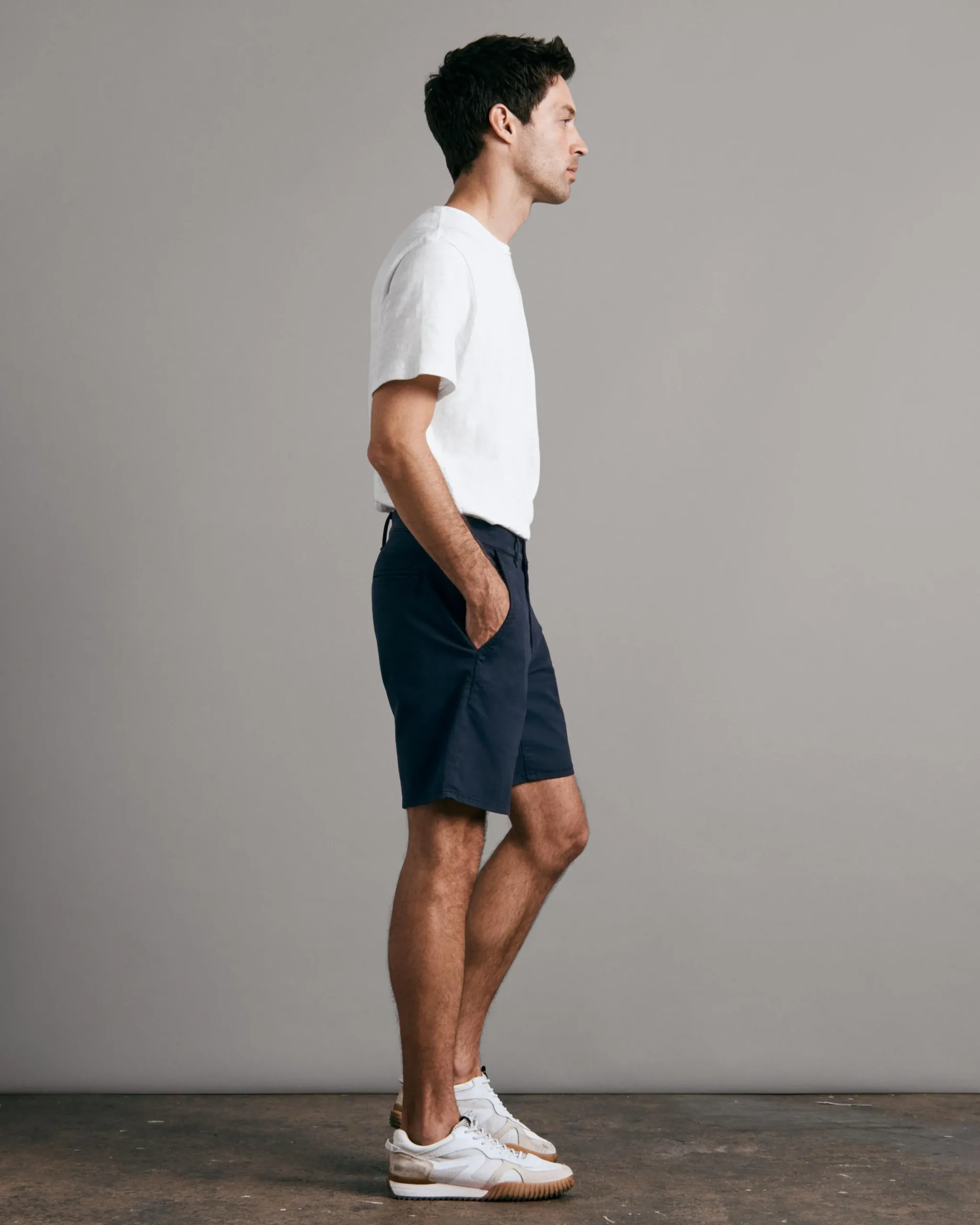 Store Perry Cotton Twill Short Shorts