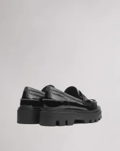 Outlet Quinn Leather Loafer Women Flats