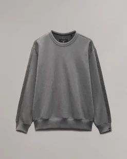 Fashion Raw-Edge Cotton Sweatshirt Sweatshirts