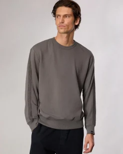 Fashion Raw-Edge Cotton Sweatshirt Sweatshirts