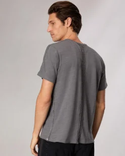 Discount Raw-Edge Flame Tee T-Shirts & Henleys