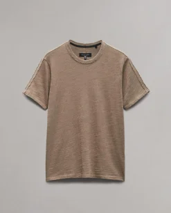 Online Raw-Edge Flame Tee T-Shirts & Henleys