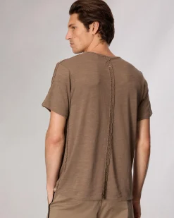 Online Raw-Edge Flame Tee T-Shirts & Henleys