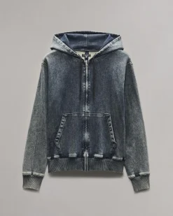 Store rbSTRIDE Denim Zip Hoodie Sweatshirts