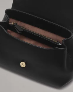 Sale Realm Italian Leather Top Handle Bag Women Handbags