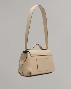 Hot Realm Italian Leather Top Handle Bag Women Handbags