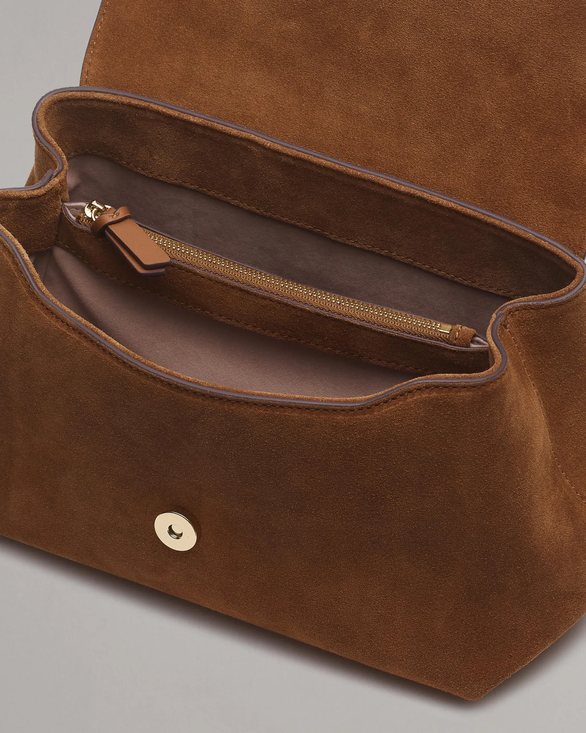 Best Sale Realm Italian Suede Top Handle Bag Women Handbags