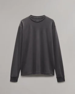 Cheap Relaxed Fit Contrast-Trim Cotton Tee T-Shirts & Henleys