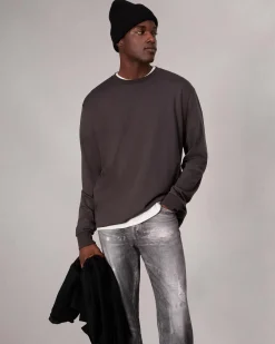 Cheap Relaxed Fit Contrast-Trim Cotton Tee T-Shirts & Henleys