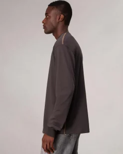 Cheap Relaxed Fit Contrast-Trim Cotton Tee T-Shirts & Henleys