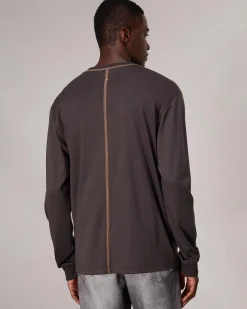 Cheap Relaxed Fit Contrast-Trim Cotton Tee T-Shirts & Henleys