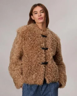 Clearance Sabrina Shearling Jacket Women Jackets & Coats