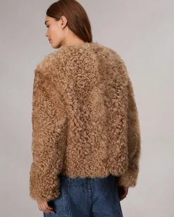Clearance Sabrina Shearling Jacket Women Jackets & Coats