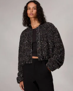 Shop Samira Bomber Jacket Women Jackets & Coats