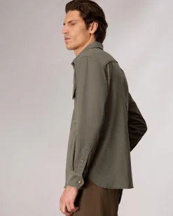 Flash Sale Sateen CPO Shirt Jacket Jackets & Coats