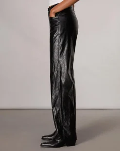 Cheap Shea Faux Leather Pant Women Pants
