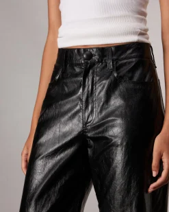 Cheap Shea Faux Leather Pant Women Pants