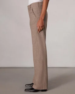 New Shea Full-Length Plaid Pant Women Pants