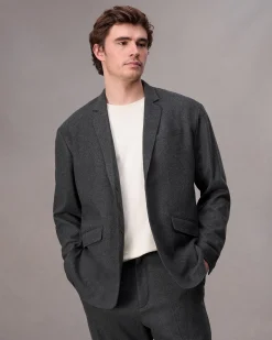 Cheap Shift Flannel Blazer Blazers