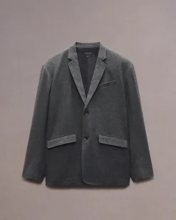 Cheap Shift Flannel Blazer Blazers