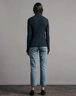 Shop Slade Cotton Blazer Women Blazers & Vests