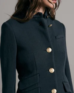 Shop Slade Cotton Blazer Women Blazers & Vests