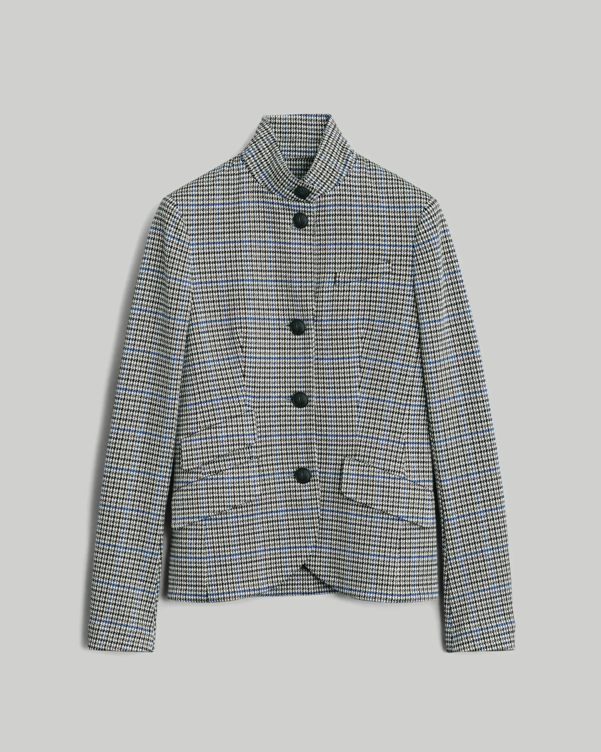 Best Slade Cotton Plaid Blazer Women Blazers & Vests