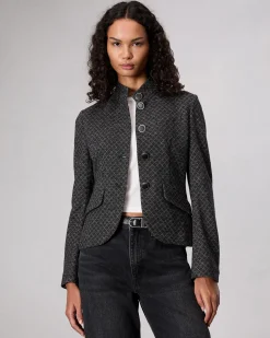 Cheap Slade Patterned Blazer Women Blazers & Vests