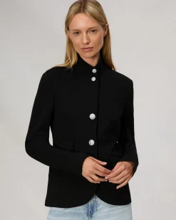 Cheap Slade Ponte Blazer Women Blazers & Vests
