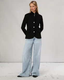 Cheap Slade Ponte Blazer Women Blazers & Vests