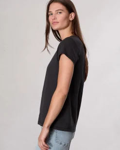Clearance Studded Cotton T-Shirt Women T-Shirts