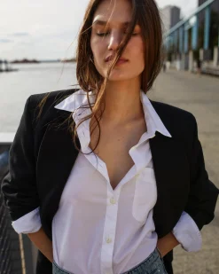 Discount Suzanne Viscose Blazer Women Blazers & Vests