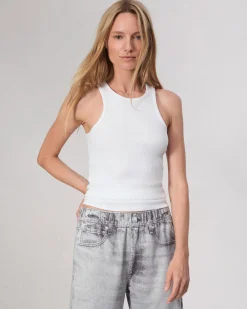 Cheap The Essential Rib Tank Women T-Shirts