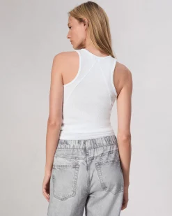 Cheap The Essential Rib Tank Women T-Shirts
