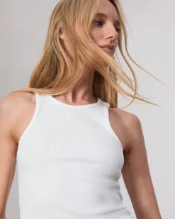 Cheap The Essential Rib Tank Women T-Shirts