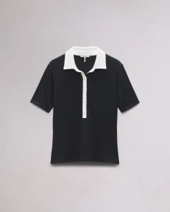 Discount The Knit Button Top Women Shirts & Tops